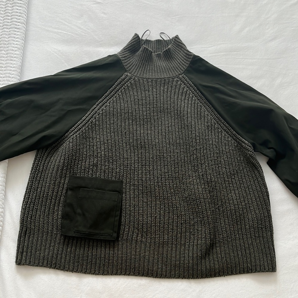 Zara Cable Knit Turtleneck Sweater